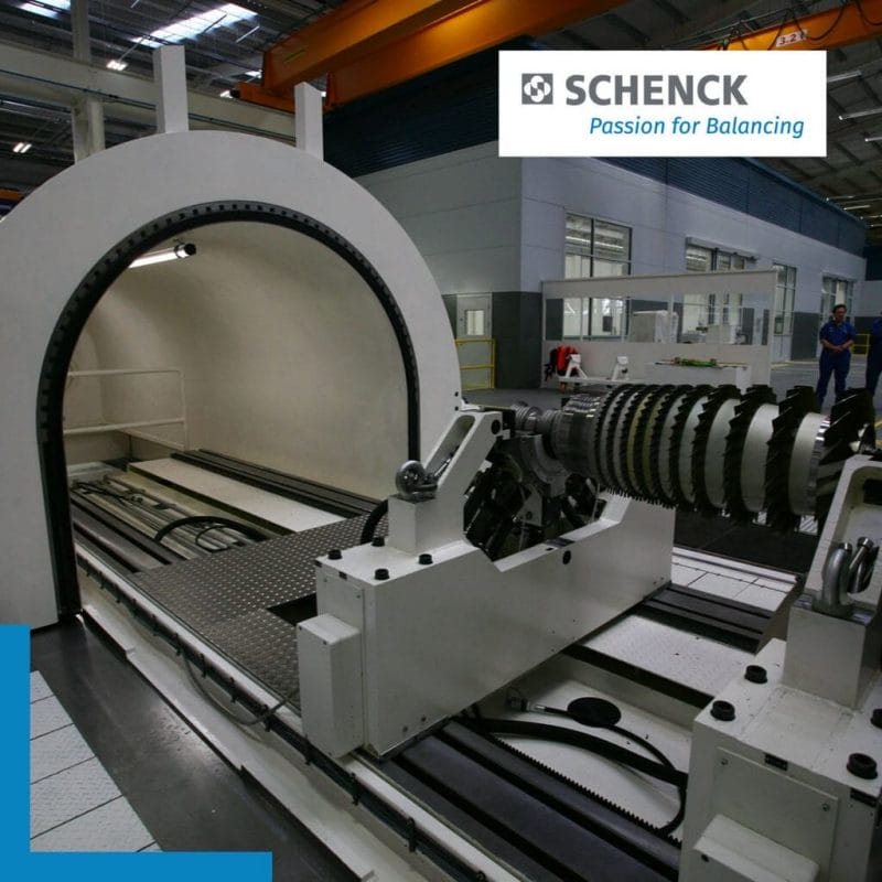 Equilibratura dei rotori nel settore Energia: a tutta potenza con Schenck Italia 1 6 equilibratura rotori energia